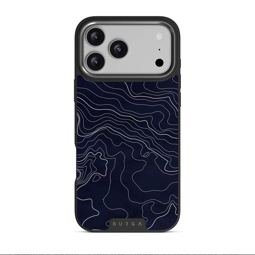 BURGA - Drifting Shores Line Art iPhone 17 Pro Max Case